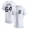 Men's No.64 Andrew Sears Detroit Tigers White Elite Home Jersey