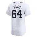 Men's No.64 Andrew Sears Detroit Tigers White Elite Home Jersey